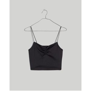 Madewell Flex Sweetheart Crop Tank Top XS